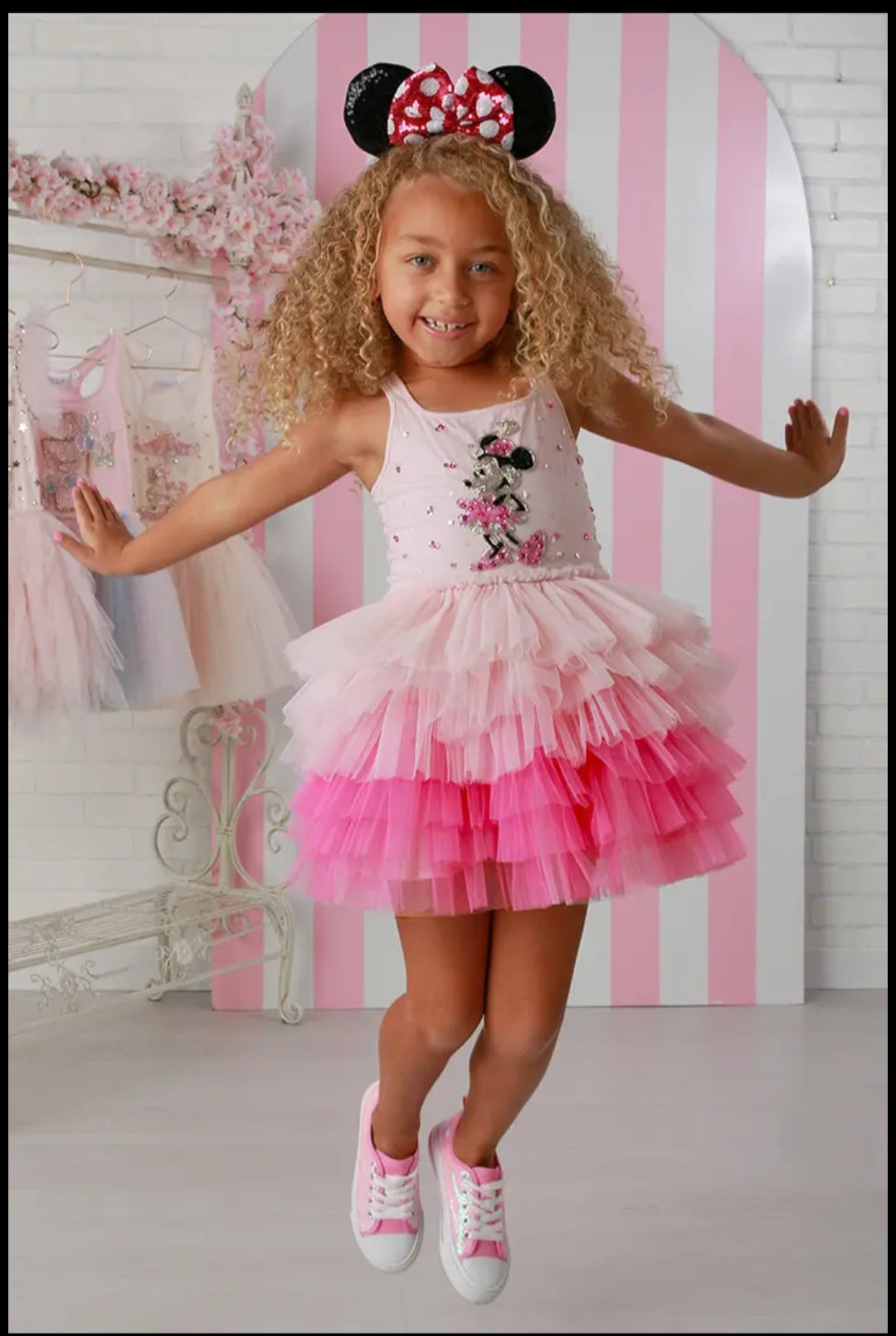 Minnie Magic Pink Tutu Dress